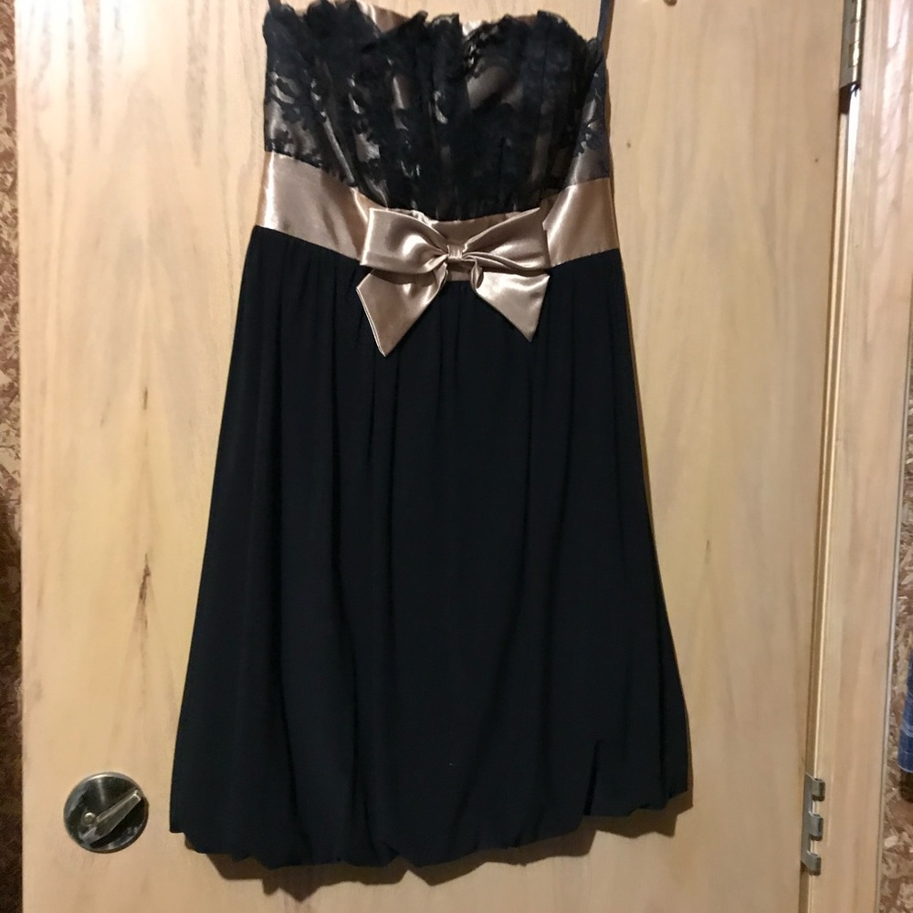 Jessica McClintock Strapless cocktail dress - Picture 1 of 3